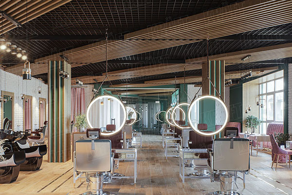 W salonie urody wszystko musi być idealne - nawet sufit podwieszany