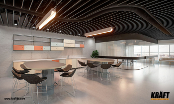 Smoothing the corners: how to achieve smooth shapes of the screen false ceiling (+ 10 photos)