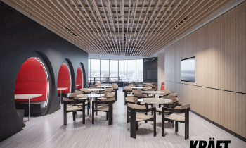 Diagonal rail ceiling and masking of the joint lines (+ 5 photos)