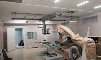 KRAFT Led lamps in medical facilities: military hospital