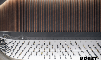 Facing the walls with a cubic lath along the radius (+3 photos)