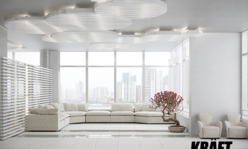 Design ceiling from KRAFT Cube rail