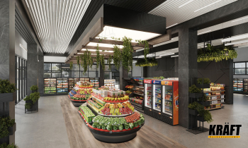 Nowoczesne sufity listwowe: najlepszy wybór dla sklepu spożywczego