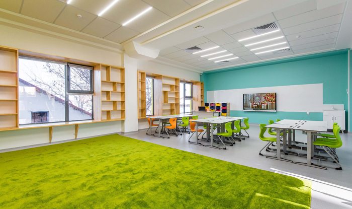 KRAFT Led — unique lighting integrated into suspended ceilings