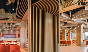 Slats as an Accent: A Modern Interior with Meaning