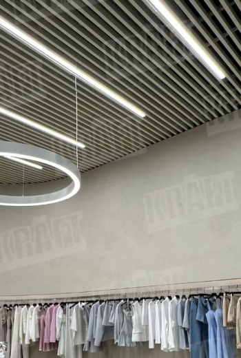 The Magic of Lines in a Fashionable Store Space